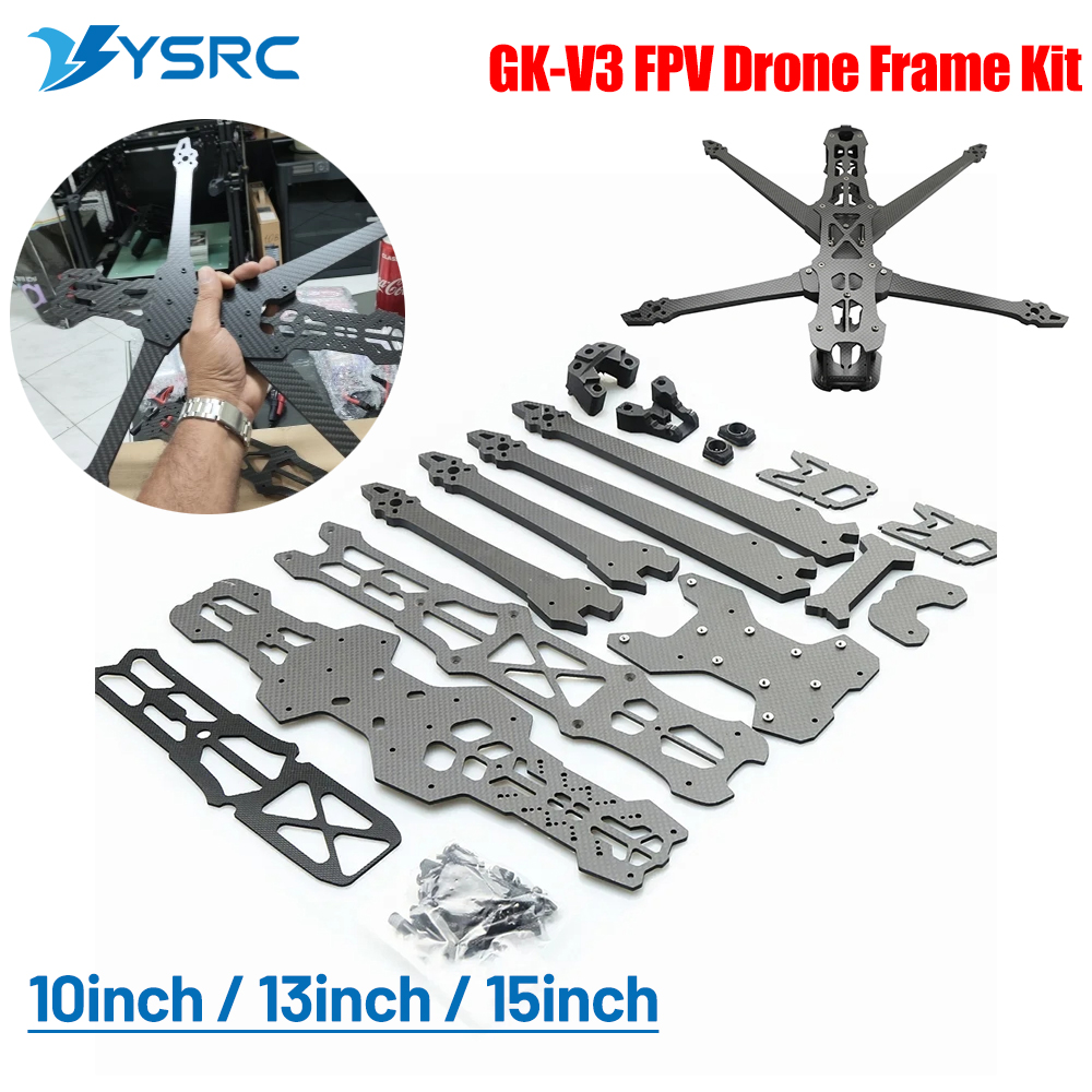Drone Kit Racing - GK-V3 10inch/13inch/15inch FPV Drone Frame KIT