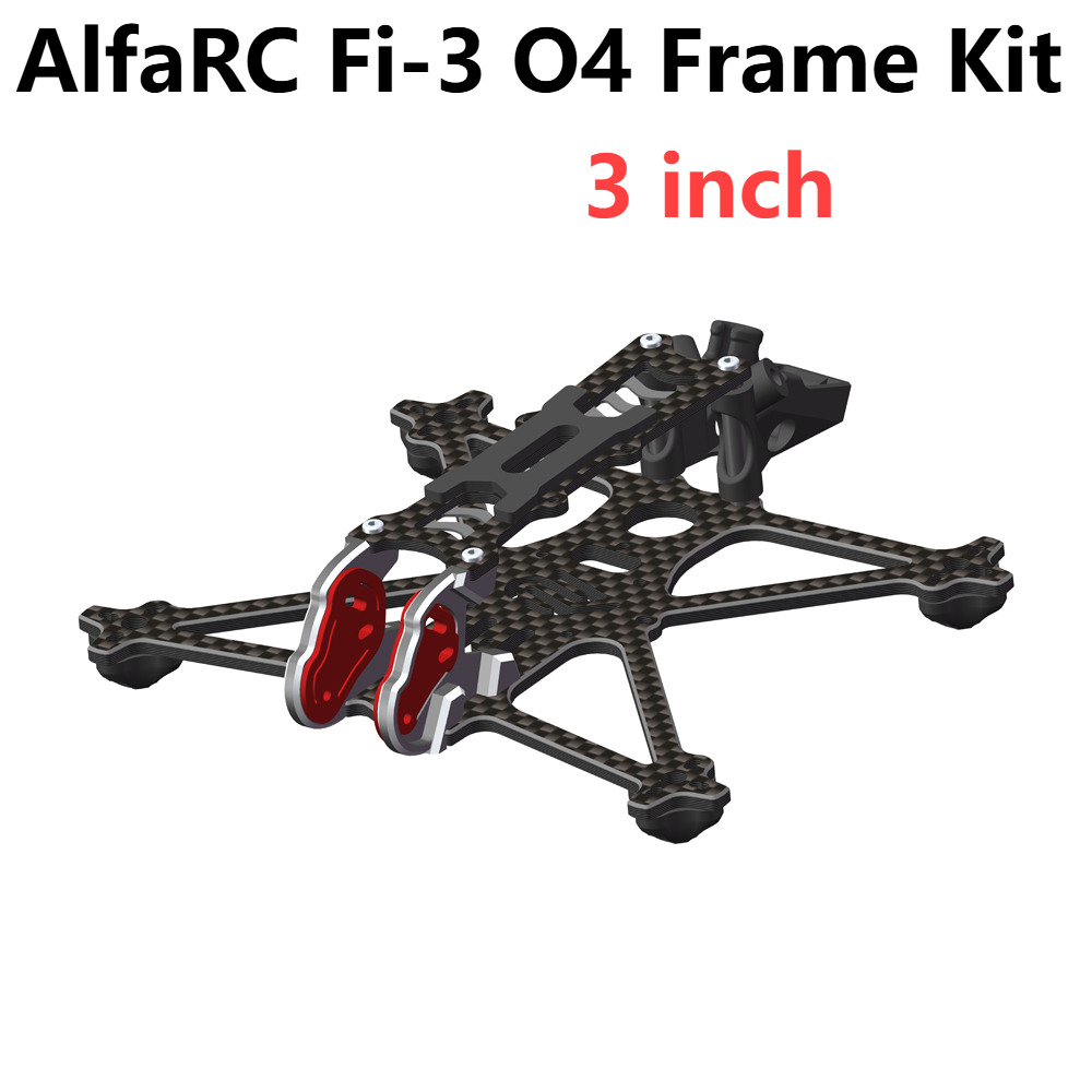 Drone Kit Racing - AlfaRC Fi-3 O4 Frame Kit FPV