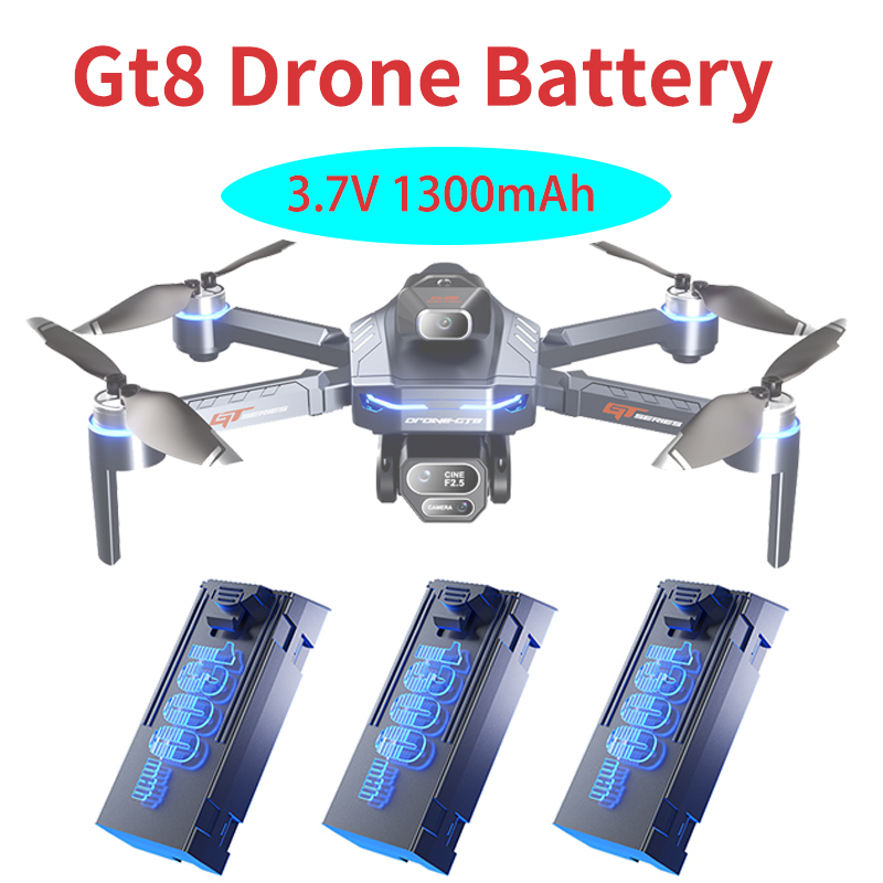 Original 3.7V 1300mAh GT8 Dron - đánh giá và giá Drone Kit Professional