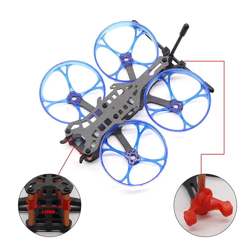 HSKRC CK95 95mm Carbon Fiber F - đánh giá và giá Drone Kit Racing