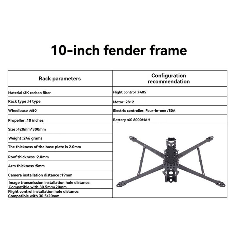 ABKN-Super Long Range FPV Cros - đánh giá và giá Drone Kit Fpv