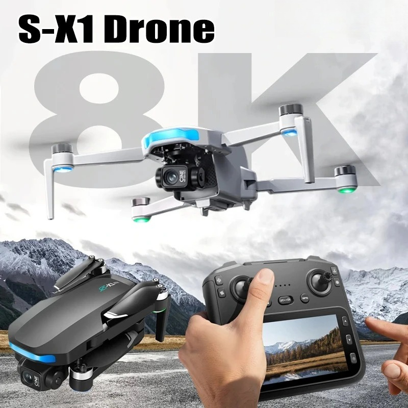 Original S-X1 Drone 8K HD Prof - đánh giá và giá Drone Kit Professional