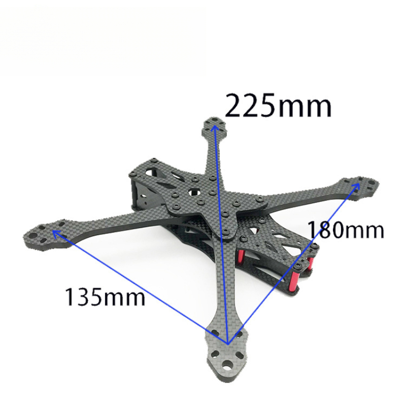 FPVKING APEX 5inch Carbon Fibe - đánh giá và giá Drone Kit Racing