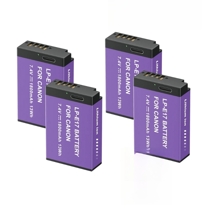 2PCS 1800mAh For Canon EOS R8  - đánh giá và giá Canon Camera Eos R8