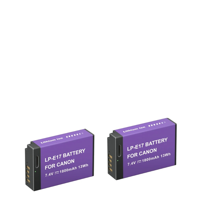 2PCS 1800mAh For Canon EOS R8  - đánh giá và giá Canon Camera Eos R8