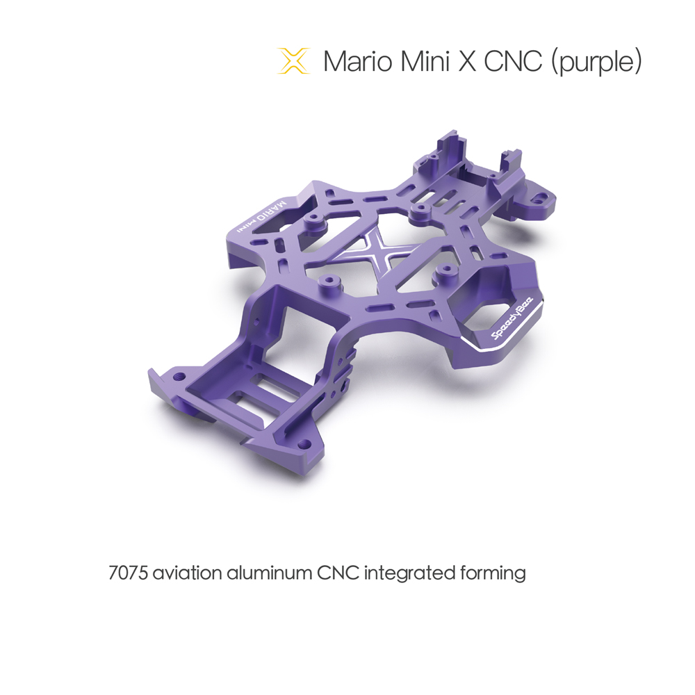 SpeedyBee Mario Mini X CNC Kit - đánh giá và giá Drone Kit Racing