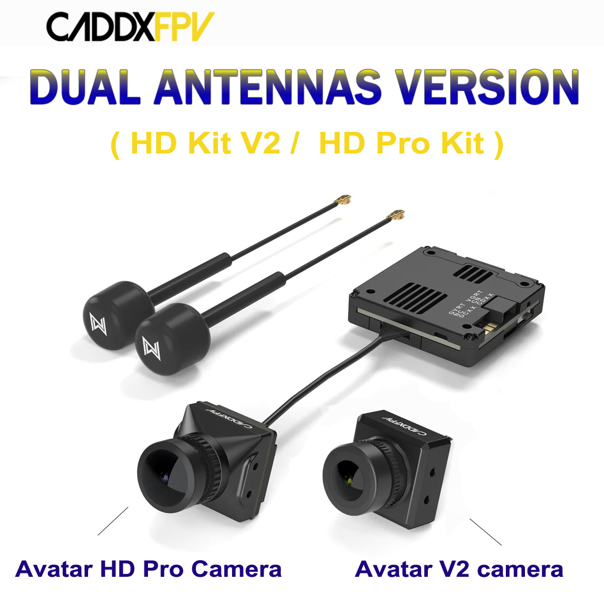 Caddx Walksnail Avatar Dual An - đánh giá và giá Drone Kit Fpv