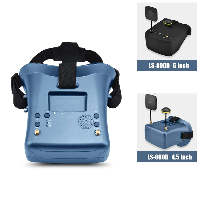 FPV Goggles LS-800D 5.8G 40CH  - đánh giá và giá Drone Kit Racing