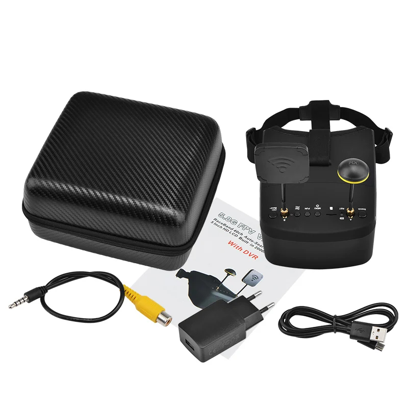 FPV Goggles LS-800D 5.8G 40CH  - đánh giá và giá Drone Kit Racing
